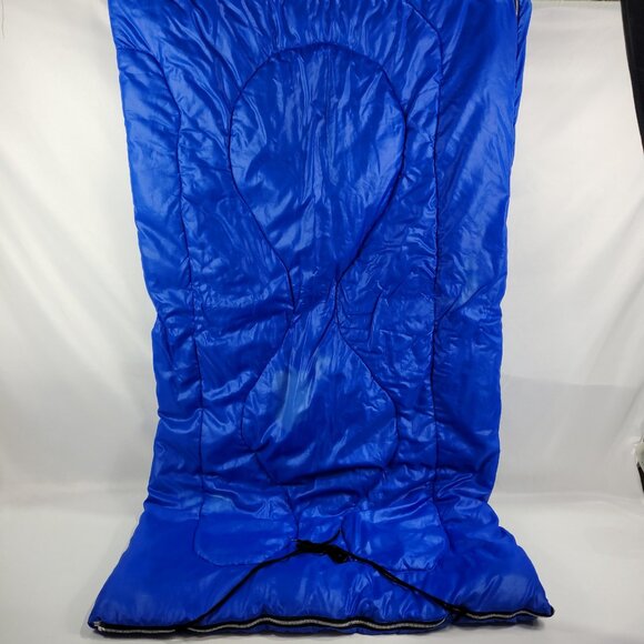 MLB Montreal Expos Vintage Sleeping Bag Baseball BECO Blue Steel Zipper - Picture 2 of 3